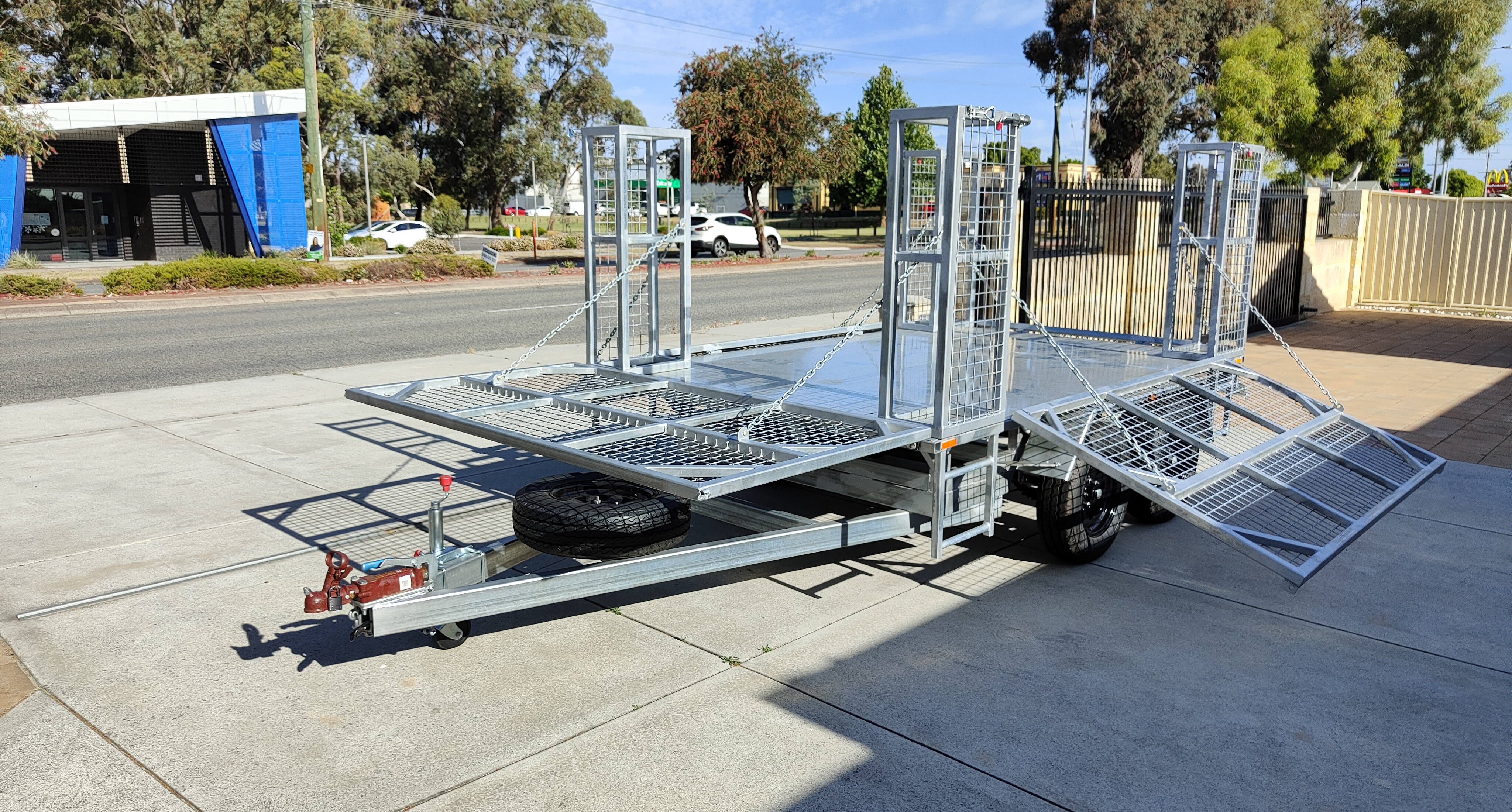 Ahbee Fabrication cage trailer 9 - Heavy duty custom trailer Perth