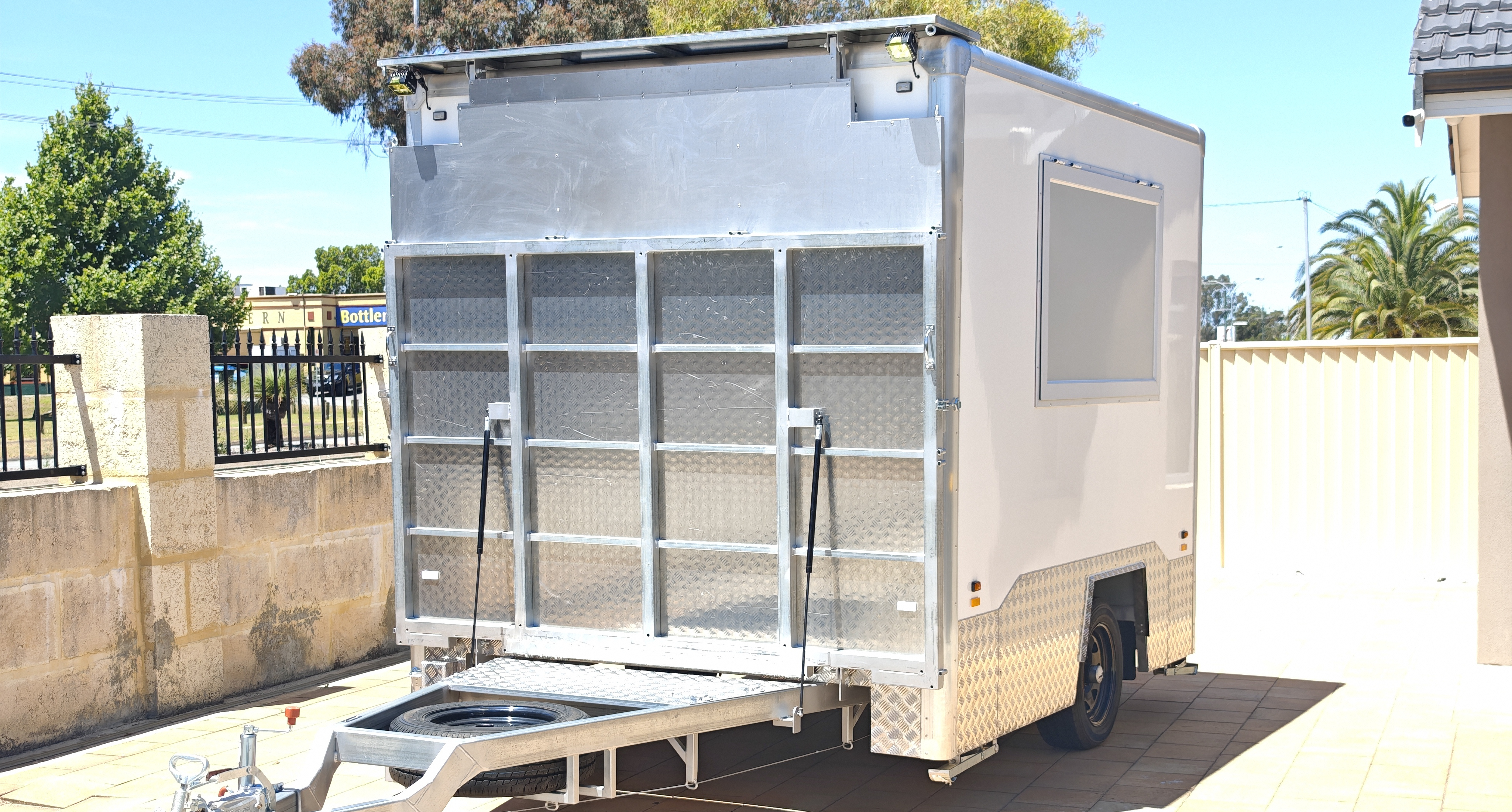 Ahbee Fabrication kitchen trailer 12 - Mobile catering trailer Perth